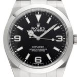 Rolex Explorer 214270 (2010) - Black dial 39 mm Steel case (1/7)