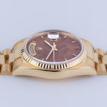 Rolex Day-Date 36 18248 (1989) - Brown dial 36 mm Yellow Gold case (6/8)
