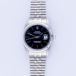 Rolex Datejust 36 16014 (1984) - Zwart wijzerplaat 36mm Staal (3/8)