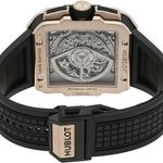 Hublot Square Bang 821.OX.0180.RX (2022) - Transparent dial 42 mm Rose Gold case (5/5)