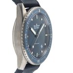 Blancpain Fifty Fathoms 5000-0240-O52A (Onbekend (willekeurig serienummer)) - Blauw wijzerplaat 42mm Keramiek (7/8)