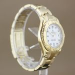 Rolex Yacht-Master 68628 (Unknown (random serial)) - White dial 35 mm Yellow Gold case (4/8)