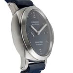 Panerai Luminor Marina PAM01313 (Unknown (random serial)) - Blue dial 44 mm Steel case (7/8)