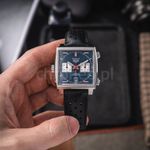 TAG Heuer Monaco Calibre 11 CAW211P.FC6356 (2021) - Blue dial 39 mm Steel case (3/8)