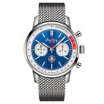 Breitling Top Time AB01763A1C1A1 (2024) - Blauw wijzerplaat 41mm Staal (1/1)