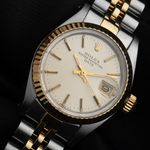 Rolex Lady-Datejust 6917 (1983) - Zilver wijzerplaat 26mm Goud/Staal (3/8)