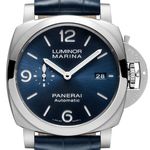 Panerai Luminor Marina PAM01313 (2026) - Blauw wijzerplaat 44mm Staal (1/1)