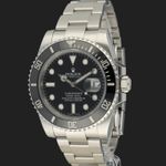 Rolex Submariner Date 116610LN (2017) - Zwart wijzerplaat 40mm Staal (1/8)