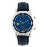 Patek Philippe Celestial 5102G-001 (2008) - Blue dial 43 mm White Gold case (1/8)