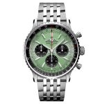 Breitling Navitimer 1 B01 Chronograph AB0138 (2026) - Zwart wijzerplaat 43mm Staal (1/5)