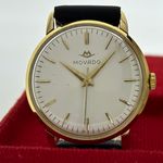 Movado Vintage Unknown (1960) - Silver dial 32 mm Yellow Gold case (1/8)