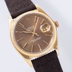 Rolex Datejust 36 16018 (1979) - Brown dial 36 mm Yellow Gold case (2/8)