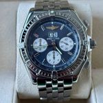 Breitling Crosswind Special A44355 (2000) - Blue dial 44 mm Steel case (2/7)