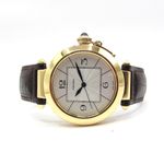 Cartier Pasha 2726 (Unknown (random serial)) - Silver dial 42 mm Yellow Gold case (2/5)