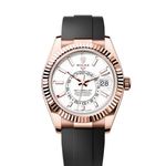 Rolex Sky-Dweller 336235 (2024) - Wit wijzerplaat 42mm Roségoud (1/1)