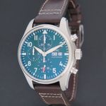 IWC Pilot Chronograph IW388103 (2022) - Green dial 41 mm Steel case (1/4)