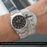 Rolex Explorer 114270 (2006) - Black dial 36 mm Steel case (2/8)