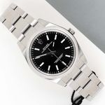 Rolex Oyster Perpetual 39 114300 (2019) - Black dial 39 mm Steel case (1/8)