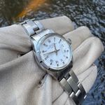 Rolex Oyster Perpetual Lady Date 69190 (Unknown (random serial)) - White dial 26 mm Steel case (3/5)