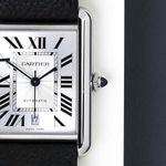 Cartier Tank WSTA0040 (2021) - Zilver wijzerplaat 41mm Staal (5/8)