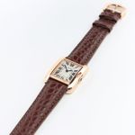 Cartier Tank Anglaise W5310027 (2010) - Zilver wijzerplaat 30mm Roségoud (3/8)