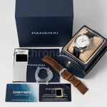 Panerai Luminor Marina PAM01371 (2024) - Wit wijzerplaat 40mm Staal (8/8)