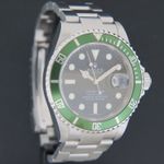 Rolex Submariner Date 116610LV (2011) - Green dial 40 mm Steel case (4/6)