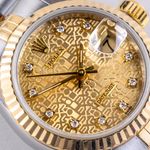 Rolex Lady-Datejust 69173 (1990) - Champagne dial 26 mm Gold/Steel case (2/8)