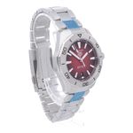 TAG Heuer Aquaracer WBP2114.BA0627 (2024) - Red dial 40 mm Steel case (7/7)