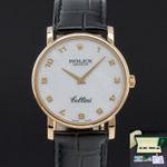 Rolex Cellini Time 5115 (Unknown (random serial)) - 32 mm Yellow Gold case (1/8)