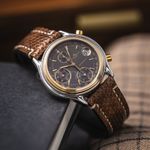 Baume & Mercier Baume M0A10686 (Unknown (random serial)) - Black dial 41 mm Steel case (1/8)