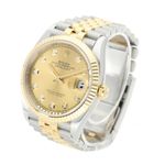 Rolex Datejust 36 126233 (2026) - Champagne wijzerplaat 36mm Goud/Staal (2/5)