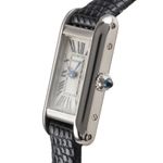 Cartier Tank Louis Cartier W1540856 (1995) - Silver dial 14 mm White Gold case (6/8)