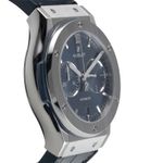 Hublot Classic Fusion Blue 521.nx.7170.lr (Unknown (random serial)) - Blue dial 45 mm Titanium case (7/8)