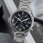 IWC Aquatimer Chronograph IW376804 (Unknown (random serial)) - Black dial 44 mm Steel case (3/8)