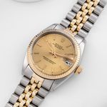 Rolex Datejust 6827 (1978) - Champagne dial 31 mm Gold/Steel case (7/8)
