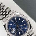 Rolex Datejust 36 126200 (2024) - Blue dial 36 mm Steel case (4/8)