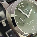 Panerai Luminor Marina PAM01304 (2022) - Green dial 40 mm Steel case (3/4)