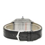 Cartier Santos Dumont WSSA0046 (2023) - Zwart wijzerplaat 44mm Staal (4/5)