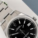 Rolex Oyster Perpetual 41 124300 (2022) - Zwart wijzerplaat 41mm Staal (3/8)