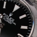 Rolex Explorer 124270 (Unknown (random serial)) - Black dial 36 mm Steel case (7/7)