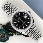 Rolex Datejust 41 126300 (2019) - Zwart wijzerplaat 41mm Staal (1/8)