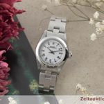 Rolex Oyster Perpetual 67180 (1997) - White dial 26 mm Steel case (1/8)