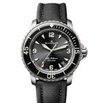 Blancpain Fifty Fathoms 5010-12B30-B52B (2024) - Black dial 42 mm Titanium case (1/1)