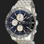 Breitling Chronoliner Y2431012 (2018) - Black dial 46 mm Steel case (1/8)