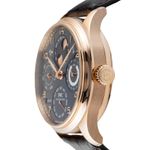 IWC Portuguese Perpetual Calendar IW502122 (2010) - Black dial 44 mm Red Gold case (6/8)
