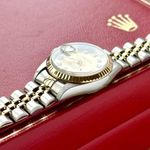Rolex Lady-Datejust 69173G (1995) - Gold dial 26 mm Gold/Steel case (8/8)
