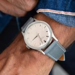 Patek Philippe Calatrava 570 (1962) - Zilver wijzerplaat 36mm Witgoud (1/3)