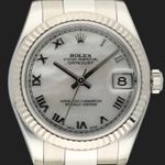 Rolex Datejust 31 178274 (2008) - Wit wijzerplaat 31mm Staal (2/8)