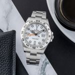 Rolex Explorer II 216570 (Unknown (random serial)) - White dial 42 mm Steel case (3/8)